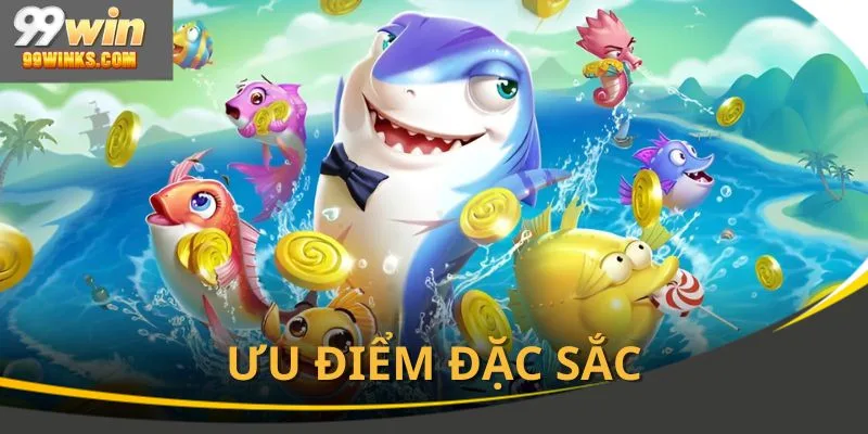 Tính năng độc đáo quy tụ tại sảnh bắn cá